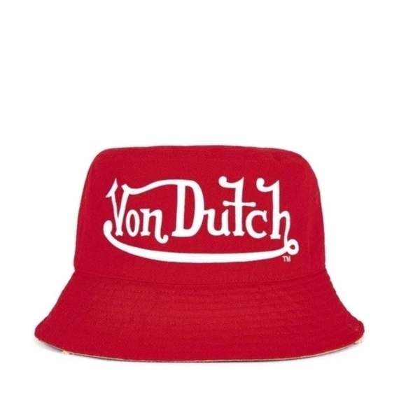 Von Dutch Other - NWT Von Dutch Original Cotton Reversible Bucket Hat Sz. OSFM